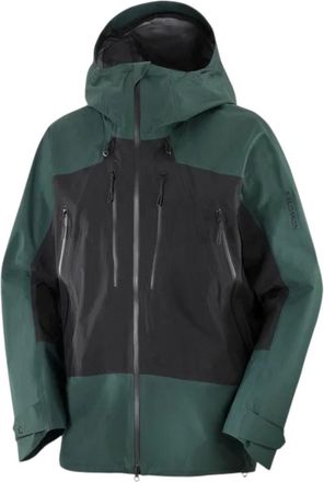 Salomon Salomon Scrambler Gore-Tex Jacket Green Gables Deep Black C26382