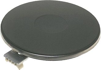 EGO Ego - Placa Para Horno Di&aacute;metro 180 Mm 1500w 220v - Borde Fino - Negro