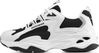 Skechers (WMNS) Skechers Dlites 4.0 White Black 149562-WBK