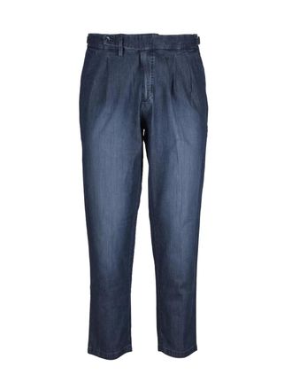 BRIGLIA 1949 Blue Stretch Trousers