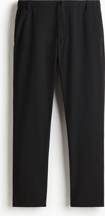 H&M Slim Fit Trousers in Black at Nordstrom, Size Xxx-Large