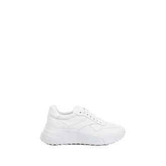 Hogan Low-Top Leren Sneakers - Dames - Sneakers - Wit - 40 EU - Leer - Schoenen