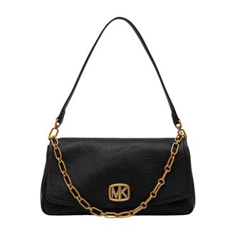 Michael Kors Borsa a spalla convertibile Bryant grande in pelle testurizzata - - Bags - Donna - Nero - ONE SIZE