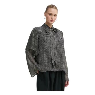Bruuns Bazaar Laurus BBPina Blouse - Dames - Blouses - Grijs - XS - Overhemden