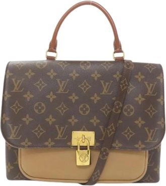Louis Vuitton Pre-owned Monogram Handtas - Dames - Vintage Handtas - Bruin - ONE Size - Vintage