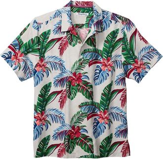 Tommy Bahama Frond Fusion Silk-Blend Camp Shirt