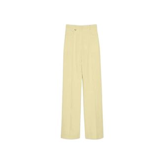 Jacquemus Mujer, Pantalones, Amarillo, Talla: M