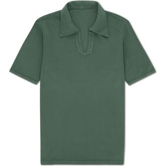 Fortela Goose Short Sleeve Polo in Green at Nordstrom, Size Xx-Large Eu