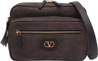 Valentino Garavani Brown Antibes Camera Bag