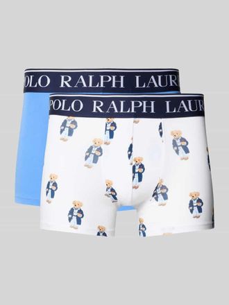 Ralph Lauren Trunks im 2er-Pack mit Geschenkbox und Polo Bear in Hellblau, Gr&ouml;&szlig;e XXL