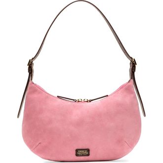 Frances Valentine Starr Suede Hobo Bag in Pink at Nordstrom