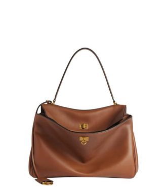 Balenciaga Tan Rodeo Medium Shoulder Bag