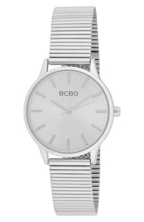 BCBGeneration Bracelet Strap Watch, 34mm in Silver at Nordstrom Rack
