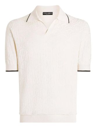 Dolce & Gabbana silk t-shirt - Neutrals
