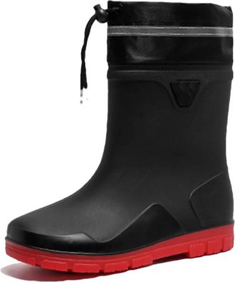 Generic Mens Rain Boots Waterproof Non-Slip Outdoor Fishing Rubber Shoes