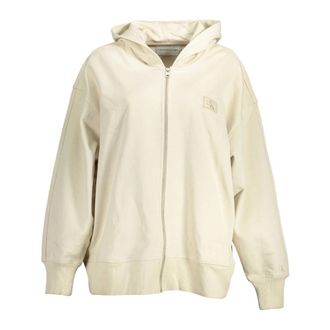 Calvin Klein Mujer, Sudaderas, Beige, Talla: S