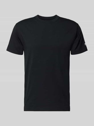 Fabletics Regular Fit T-Shirt mit Logo-Print in Black, Gr&ouml;&szlig;e XXL