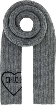 Chlo&eacute; Grey Wool Chlo&atilde;&copy; Encoeur Scarf