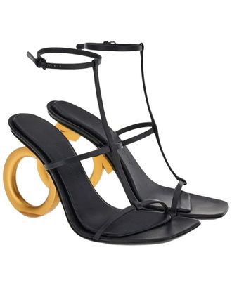 Ferragamo Elina 15Mm Leather Sandal
