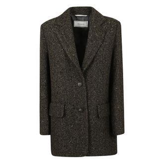 PESERICO Resca Woljas - Dames - Jassen - Bruin - Maat: XS Wol