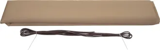 Hhg Nunca Usado] Funda De Recambio Para Toldo Hhg 553, Cofre Completo Funda De Recambio Protecci&oacute;n Solar 6x3m, Poli&eacute;ster Arena