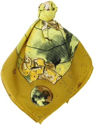 Diane Von F&uuml;rstenberg Pa&ntilde;uelo de seda Zodiac Flag - Accessories - Mujer - Multicolor - ONE SIZE