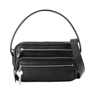 Acne Studios Cross Body Bags, female, Black, Size: ONE SIZE Camero Party Shoulder Bag