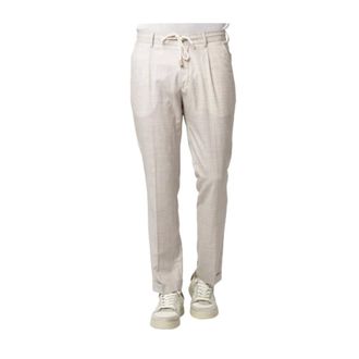 Gran Sasso Heren, Broeken, Beige, Maat: W40
