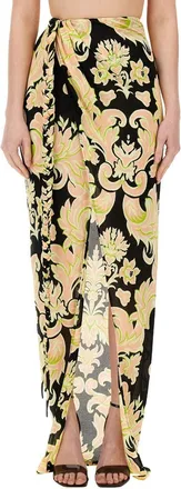 Etro Viscose Sarong Skirt - Multicolor