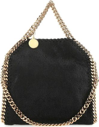 Stella McCartney Stella McCartney, Tote Bags, female, Black, Size: ONE SIZE Falabella Tiny Tote Bag