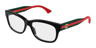 Gucci Demo Square Ladies Eyeglasses GG0278ON 001 51