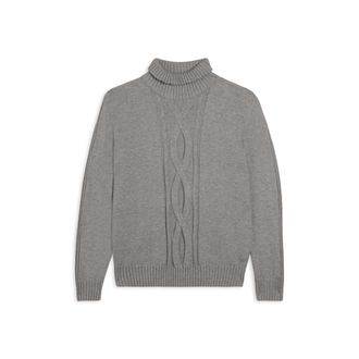 Freddy Maglia donna collo alto con treccia