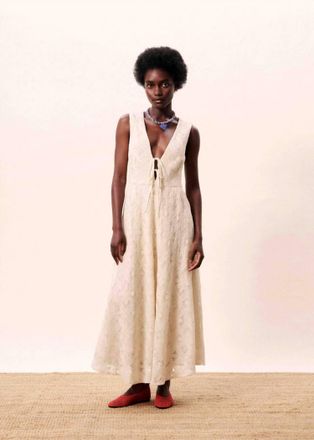 FRNCH Floripa Dress In Cream