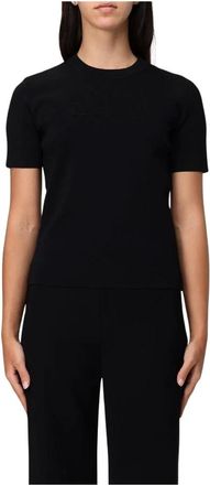 Max Mara Mujer, Camisetas, Negro, Talla: S