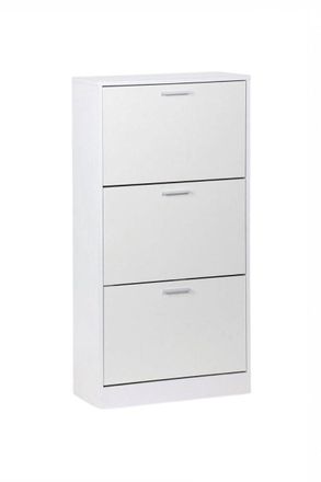 Regalos Miguel Zapateros - Mueble Zapatero 3 Niveles Piro - Blanco