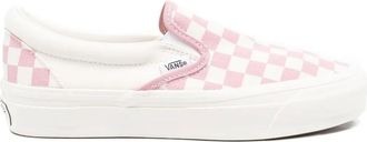 Vans Sneakers senza lacci a quadri - Rosa