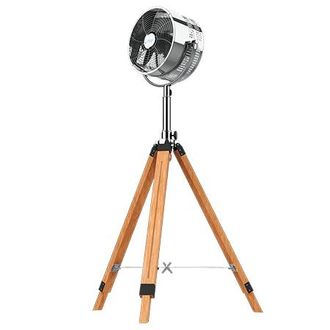 Cecotec Cecotec Ventilador Trpode 1200 Woody. Trpode Madera, 3 Aspas, 12 Pulgadas, 30 Cm Dimetro, 3 Velocidades, 80 W