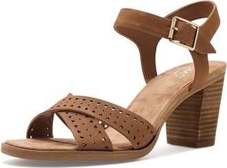 Toms Majorca Ankle Strap Womens Dress Sandals Medium Brown : 5.5 B - Medium, Synthetic