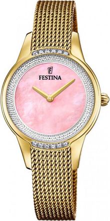Festina Womens F20495-2 Ladies Mademoiselle Watch - Gold - One Size