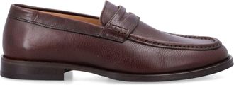 Our Legacy Brown Light Leather Loafers
