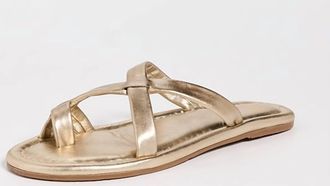 beek Womens Sungem Sandals In Gold