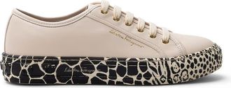 Ferragamo Ladies Multi-Color Sneakers, US Size 6.5