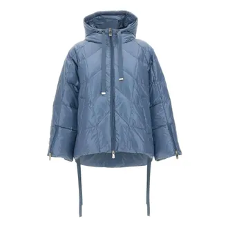 Elena Miro Dames, Jassen, Blauw, Maat: L Nylon