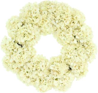Creative Displays Inc. Handmade Faux 24In Hydrangea Wreath