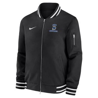 Nike SMU Mustangs Nike Mens College Bomber Jacket in Black | M62424E168SMUN-BLK
