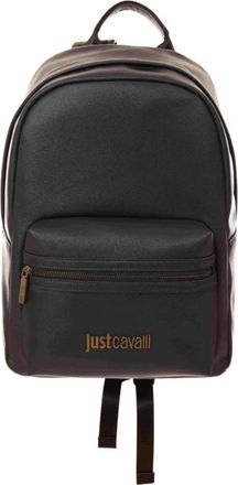 Just Cavalli Zaino con logo - Nero