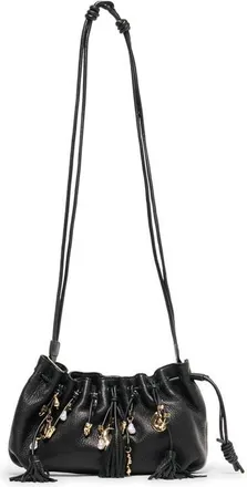 Dolce Vita Tori Leather Shoulder Bag in Black at Nordstrom