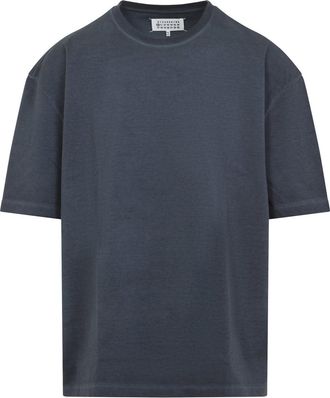 Maison Margiela Grey Cotton T-Shirt-Uomo