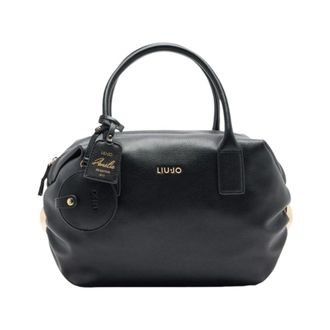 Liu Jo Handbags, female, Black, Size: ONE SIZE Amelie Edition Zip Closure Handbag