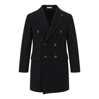 Breras Milano Cappotto doppiopetto - - Coats - Uomo - Nero - L